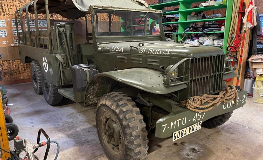 DODGE WC62 6X6 TRANSPORT DE TROUPES