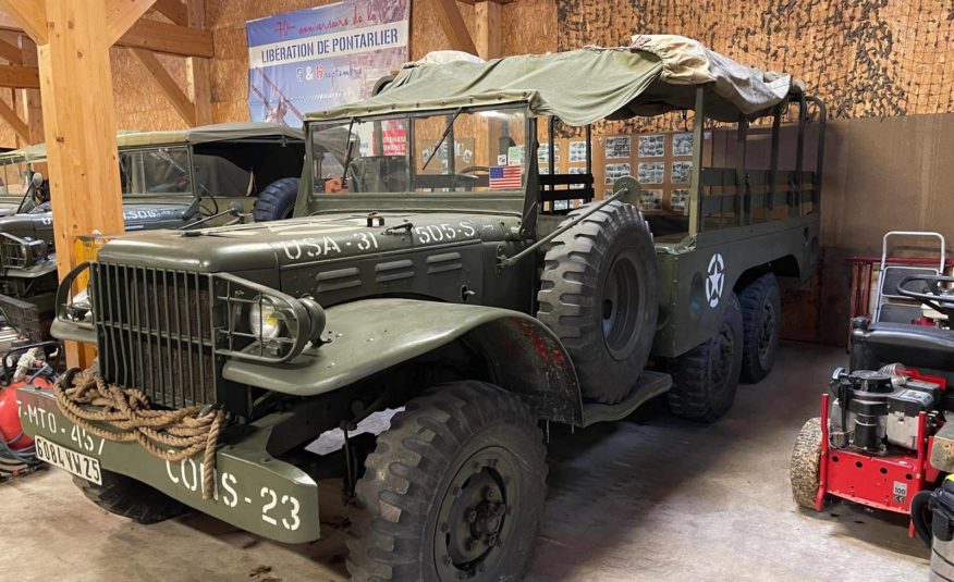 DODGE WC62 6X6 TRANSPORT DE TROUPES