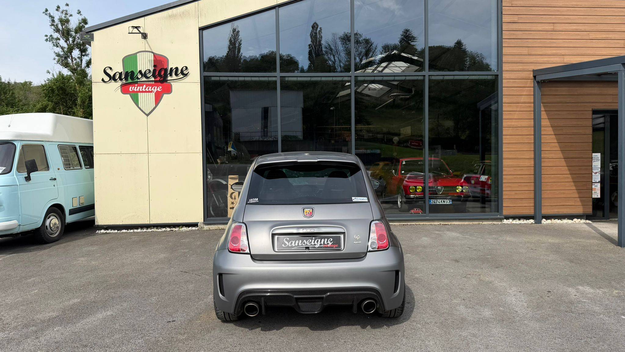 Fiat Abarth 695 Biposto « Dog Ring » boîte à crabots
