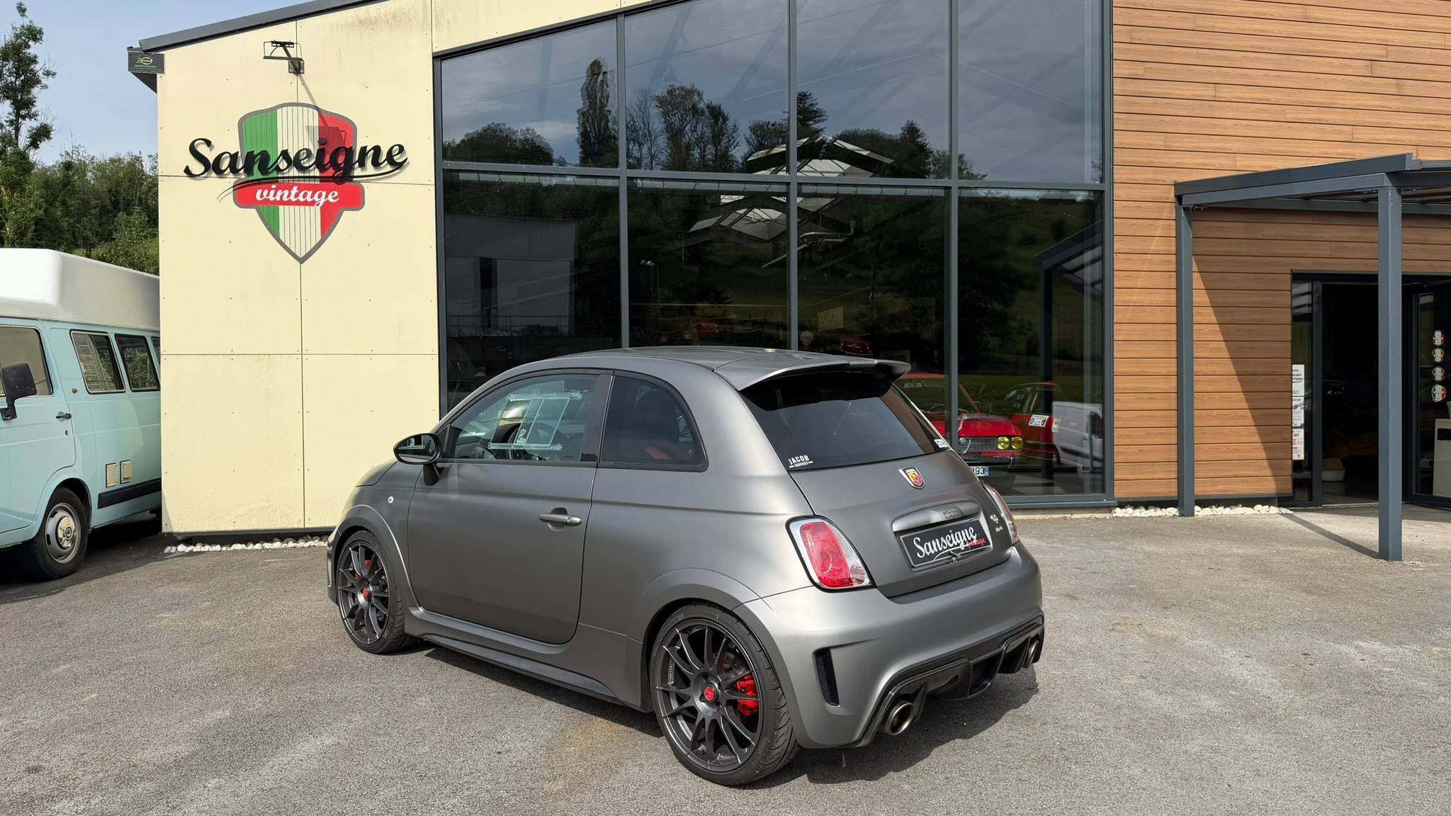 Fiat Abarth 695 Biposto « Dog Ring » boîte à crabots